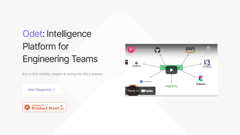 Odet Playground Landing Page