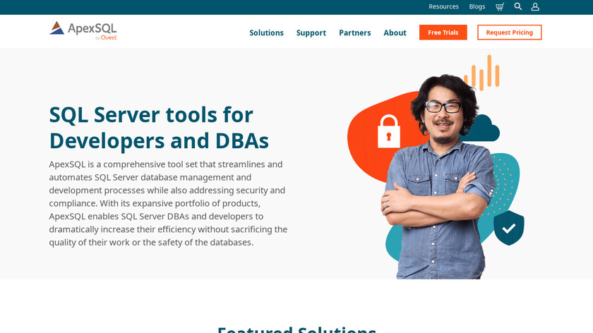 ApexSQL Landing Page