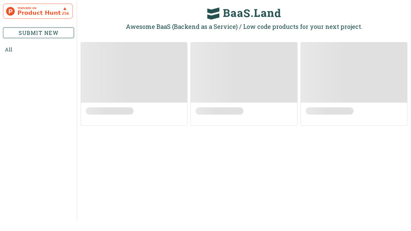 BaaS.Land Landing Page