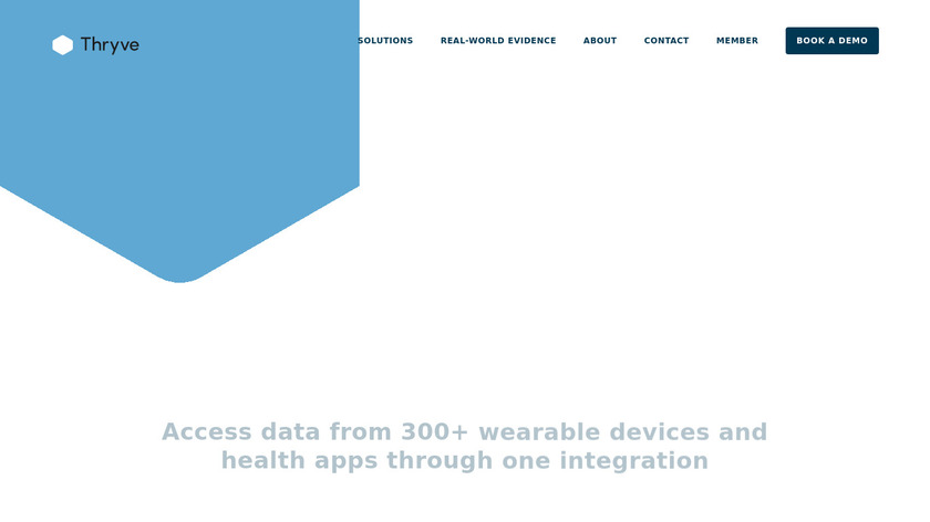 Thryve Health Landing Page