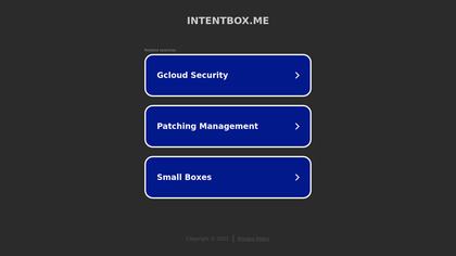 Intent Box image