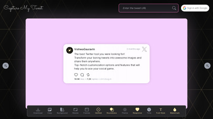 Capture My Tweet image