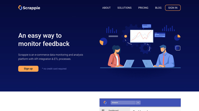 Scrappie Landing Page