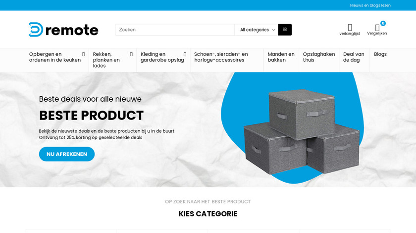 dRemote Landing Page
