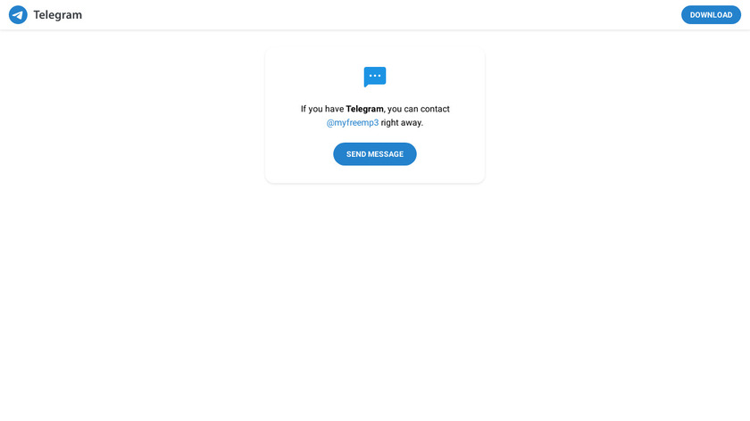 Myfreemp3 Landing Page