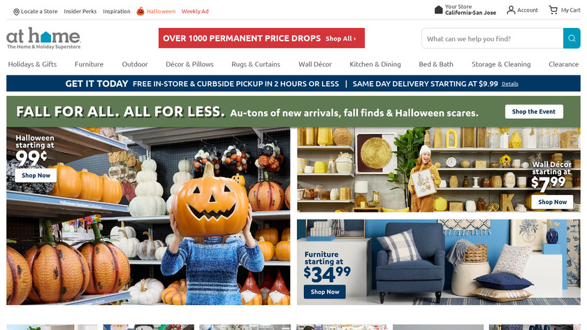 AtHome Landing Page