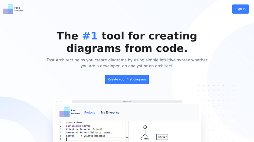 Fast Architect Landing Page