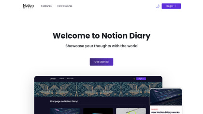 Notion Diary image