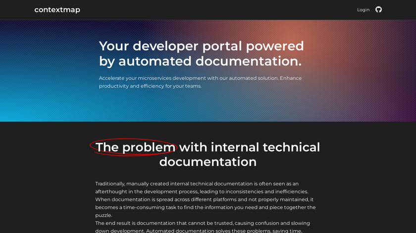 ContextMap.io Landing Page