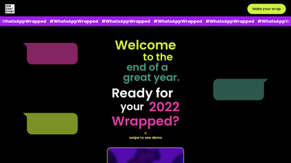 WhatsApp Wrapped by OurChatStory.co image