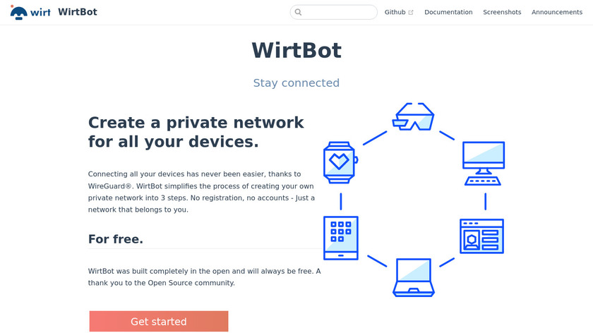 WirtBot Landing Page