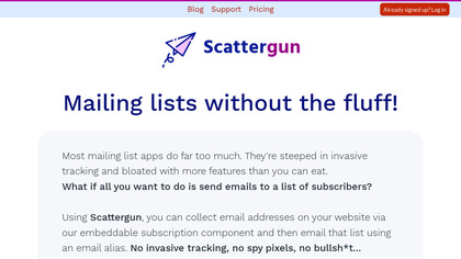 Scattergun image