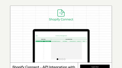 Connect Google Sheets to Shopify image