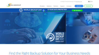 NovaBackup Software image