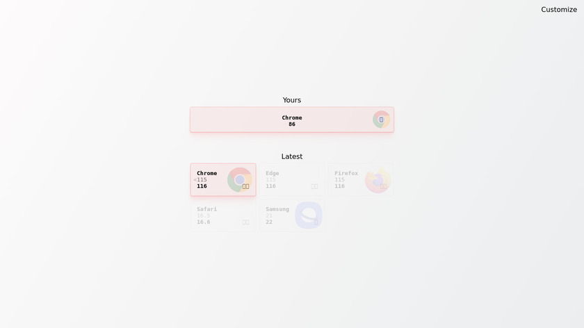 browsers.page Landing Page