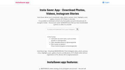 Insta Saver App image