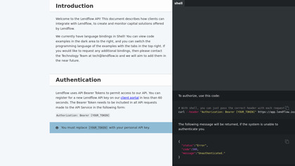 Lendflow API image