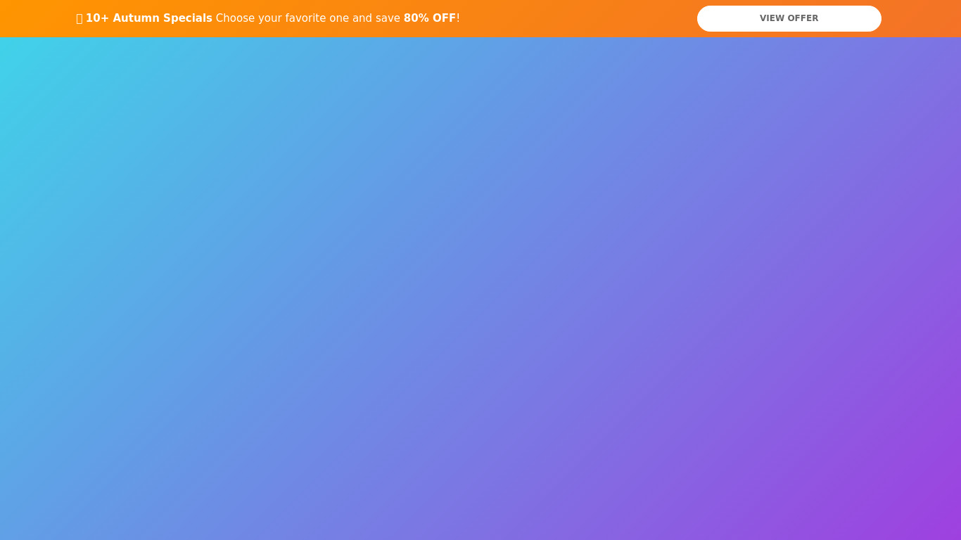 Vision UI Dashboard Landing page
