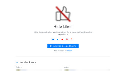 Hide Likes image