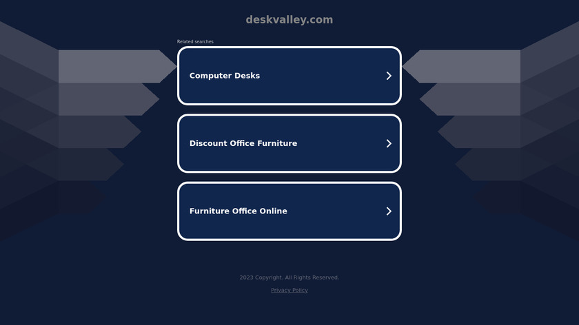 DeskValley Landing Page