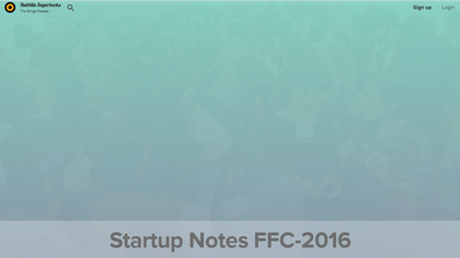 Female Founders Conf Startup Notes image