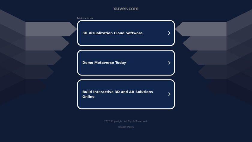 Xuver Landing Page
