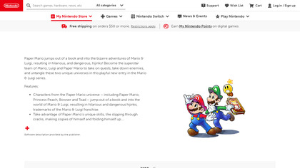 Mario & Luigi: Paper Jam image