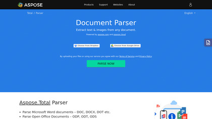 Aspose.Total Parser image