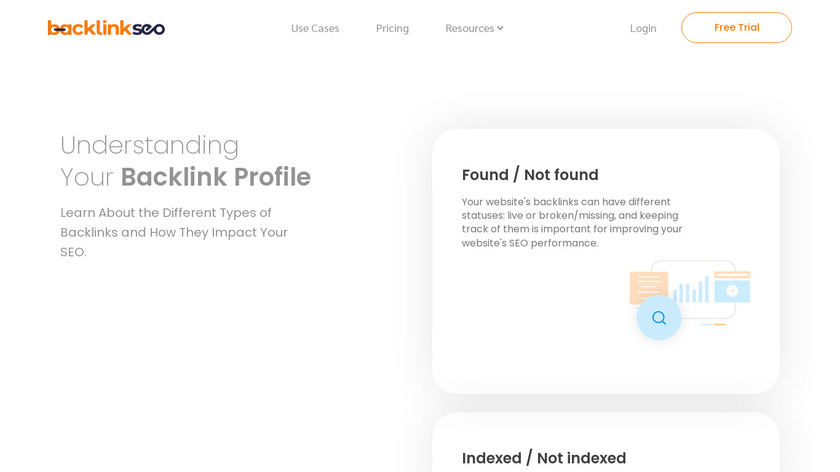 BacklinkSEO Landing Page