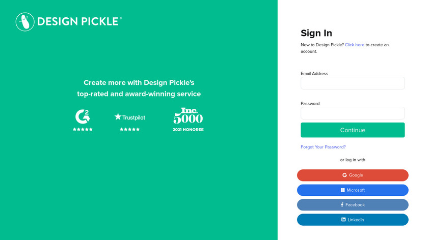 FreshStock Landing Page