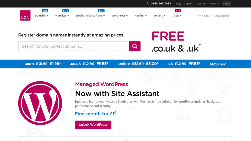LCN Landing Page