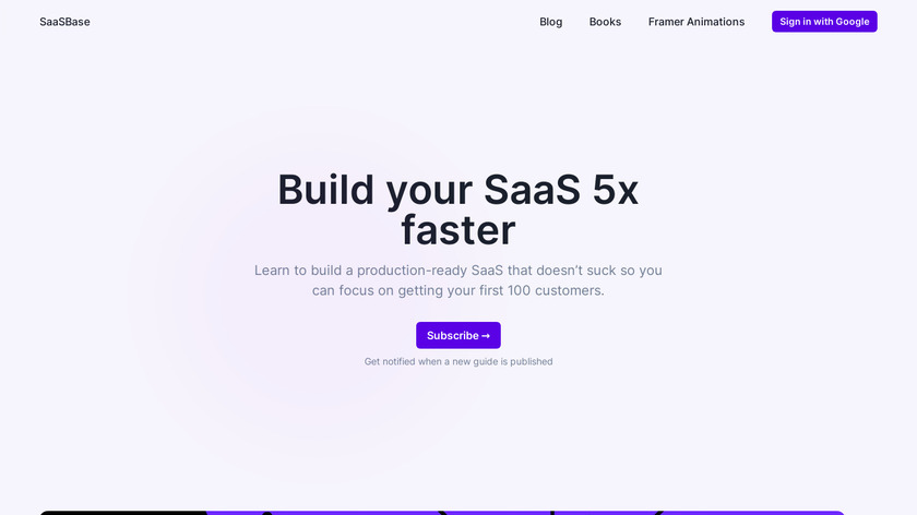 SaaSBase.dev Landing Page