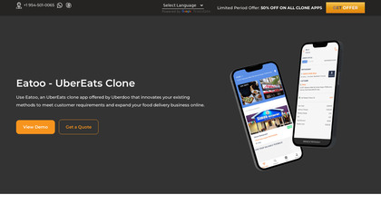 Uberdoo UberEats Clone Script image