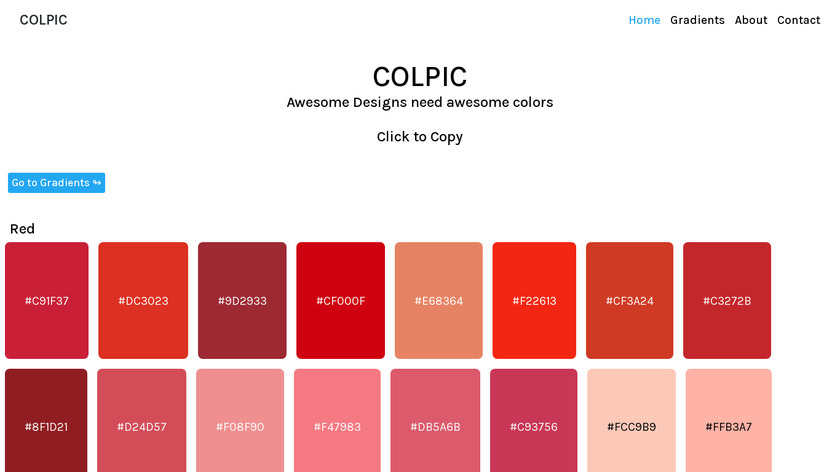 Colpic Landing Page