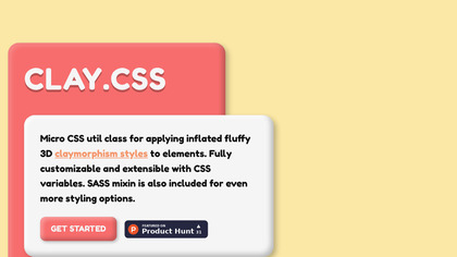 clay.css screenshot