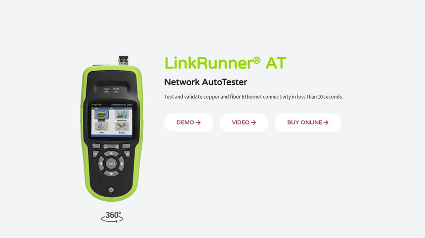 LinkRunner Landing Page