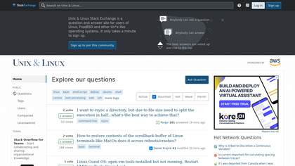 Unix & Linux Stackexchange image
