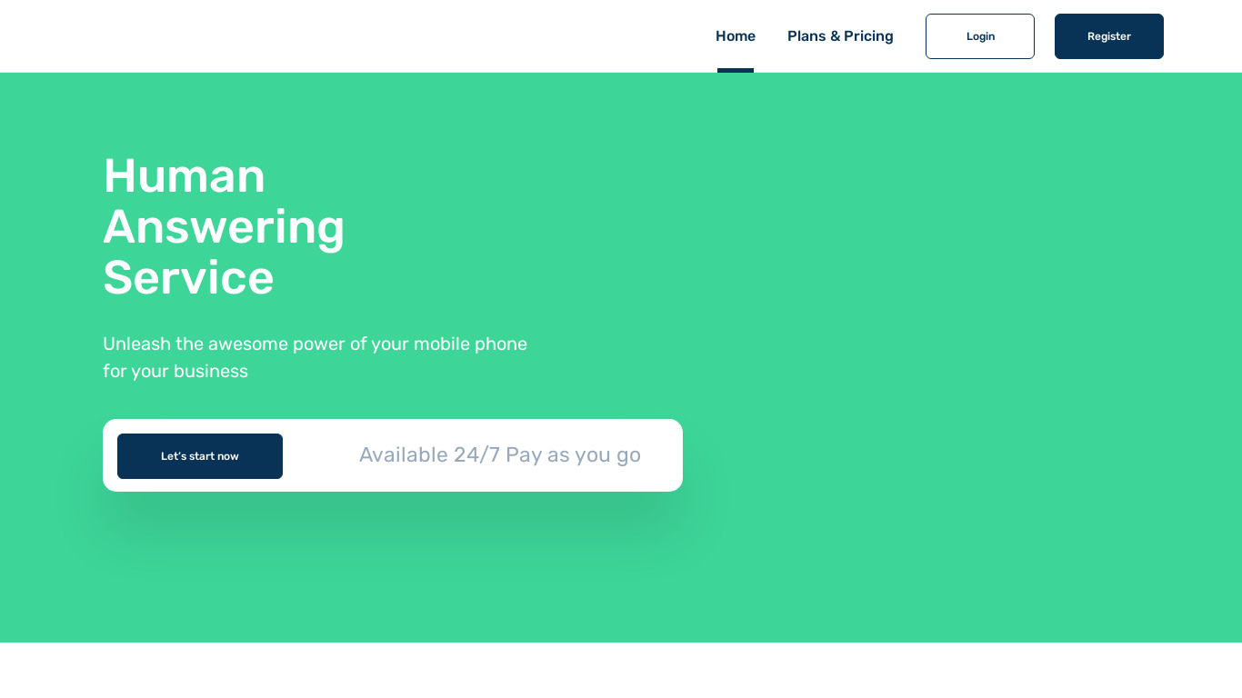 Fone.do Landing page