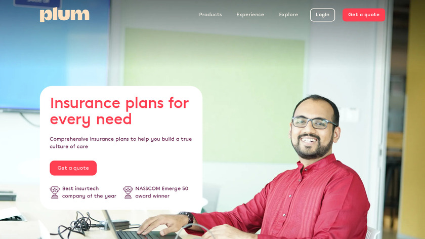 Plum Lite Landing Page
