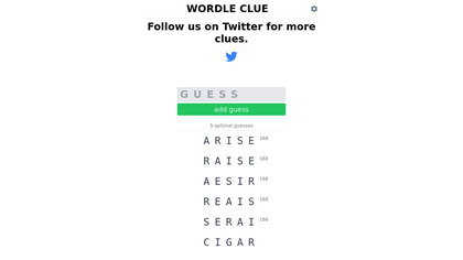 Wordle Clue image