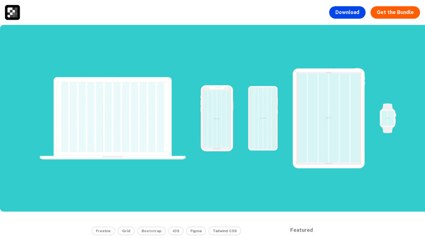 Grid System Library Landing Page