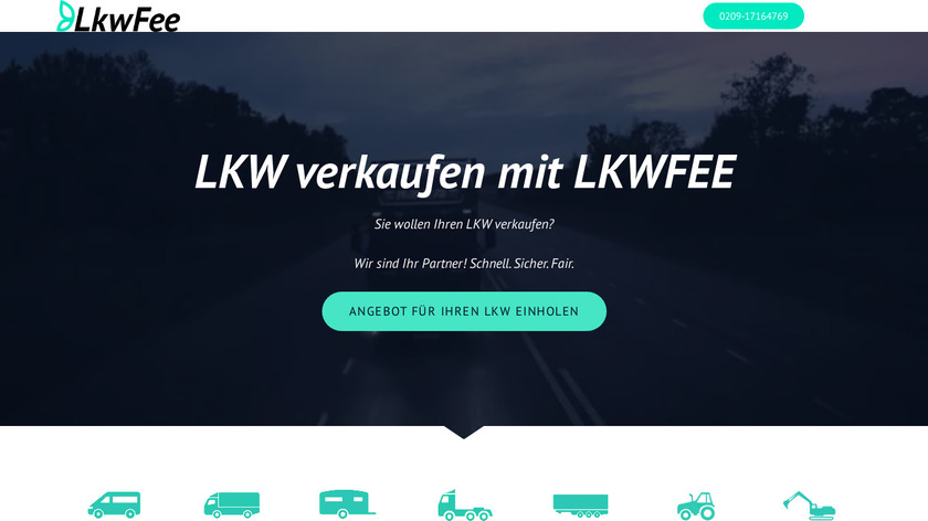 Lkwfee Landing Page