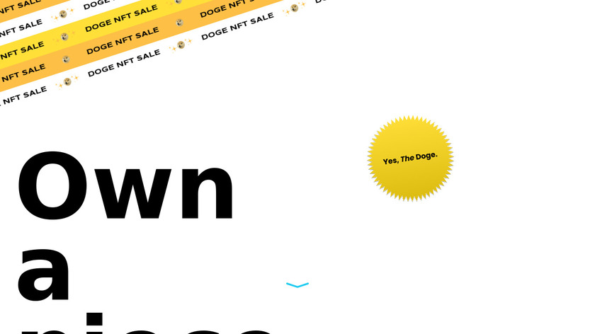 The Doge NFT Landing Page