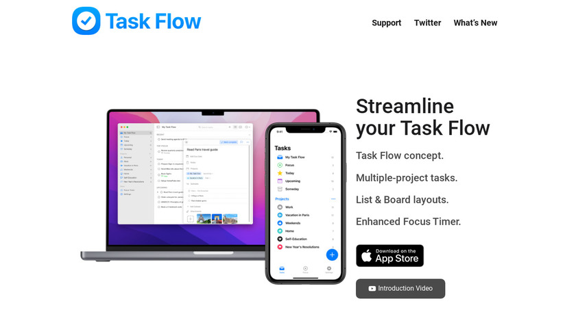 Task Flow Landing Page