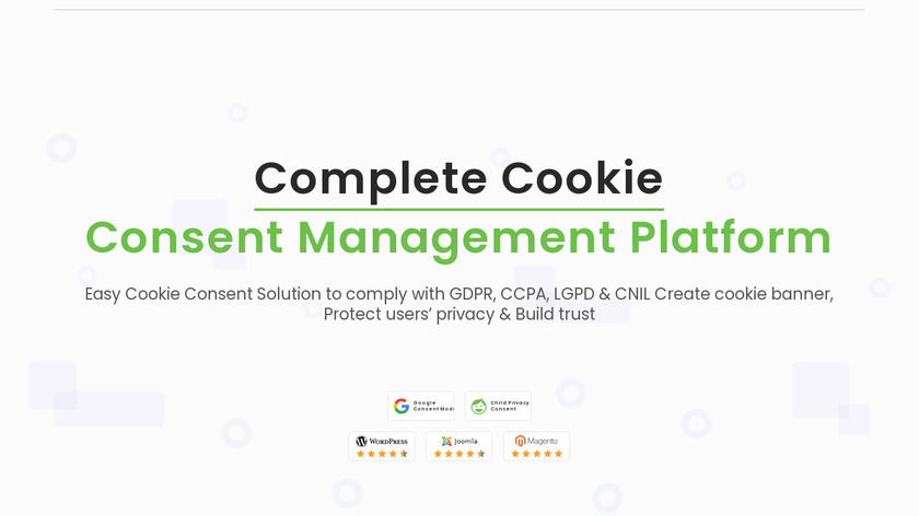 Seers Consent Management Platform Landing Page