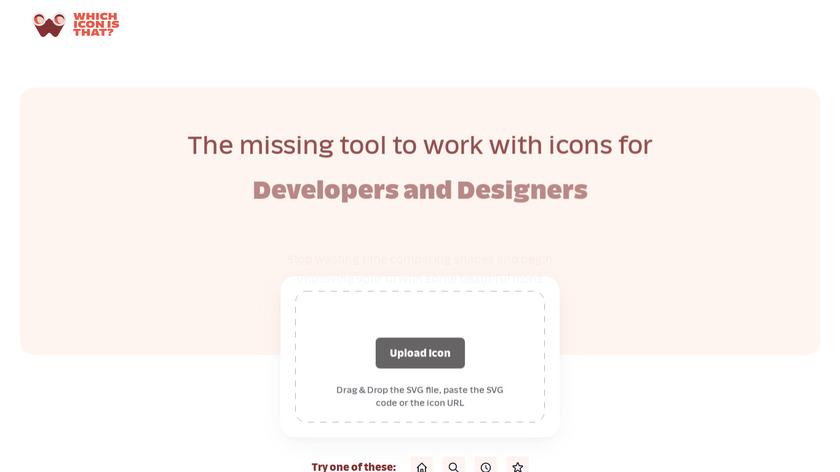 Which Icon Is That? Landing Page