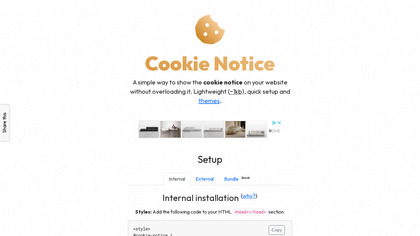 Cookie Notice For Websites image