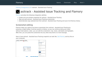 asitrack – Assisted Issue Tracking image