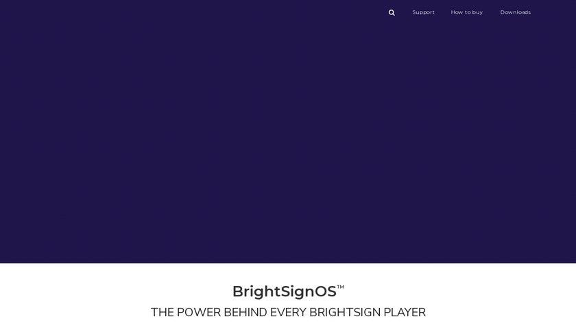 BrightSign Landing Page