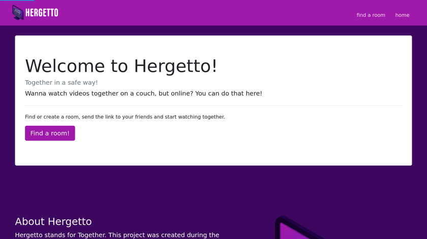 Hergetto Live Landing Page